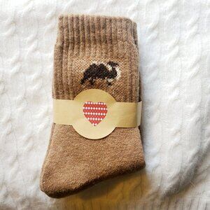 80% camel wool socks